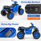 Honeyjoy 24V Kids Ride-On Electric ATV 4-Wheeler Quad Car with Wireless Connection Black/Blue/Pink/Red/Purple